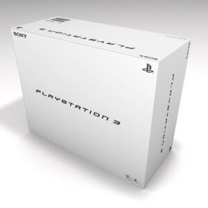 PlayStation 3 Fat CECHL00 Console Box, PS3 Fat CECHL00 box only, PS3 box only