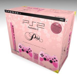 PlayStation 2 Slim Pink UK Console Box (English Edition), PS2 Slim Pink box only, PS2 box only