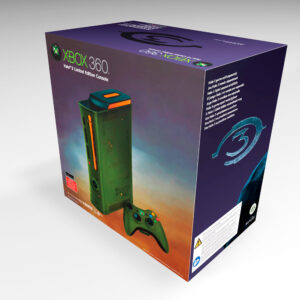 Xbox 360 Halo 3 Console Box, Xbox 360 Halo 3 box only