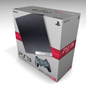 PlayStation 3 Slim 250GB Console Box, PS3 Slim 250GB box only, PS3 box only