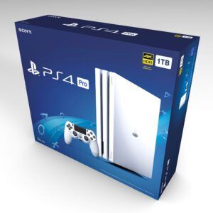 PlayStation 4 Pro White Console Box (CUH-7115b), PS4 Pro White box only, PS4 box only