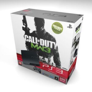 PlayStation 3 Slim Call of Duty MW3 320gb Console Box, PS3 Slim Call of Duty 320gb box only, PS3 box only