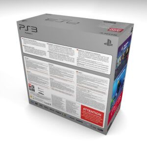 PlayStation 3 Slim Call of Duty MW3 320gb Console Box, PS3 Slim Call of Duty 320gb box only, PS3 box only