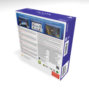 PS Vita Crystal Black 1010 Console Box, PS Vita Crystal Black box only