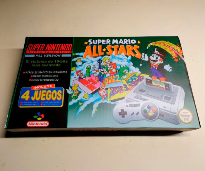 Nintendo retro console boxes