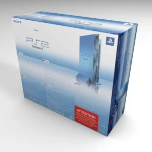 PlayStation 2 Aqua Fat replacement box