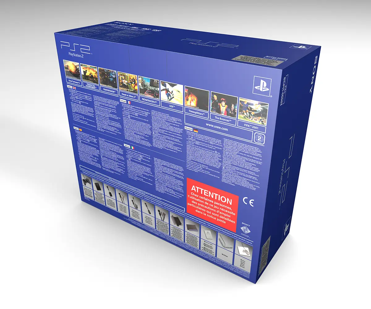 PlayStation 2 Fat 50004 Box