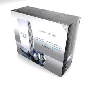 PlayStation 2 Fat PAL Silver 50004 Box