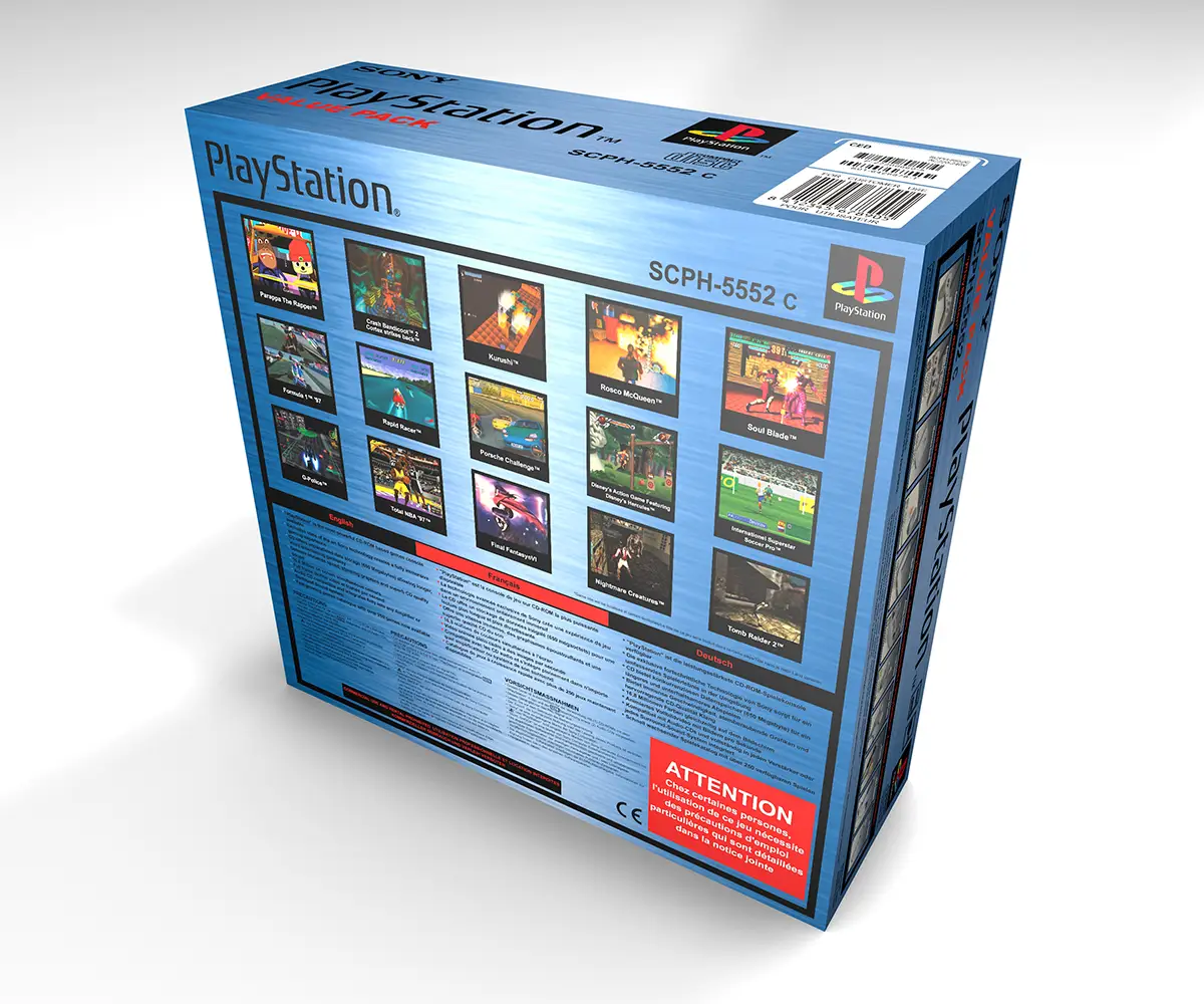 PlayStation 1 5552c Box